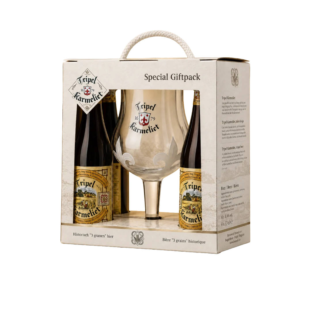 Pachet Tripel Karmeliet 4+1 Pahar