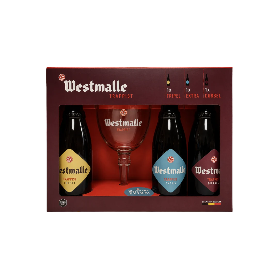Pachet Westmalle 3+1 Pahar