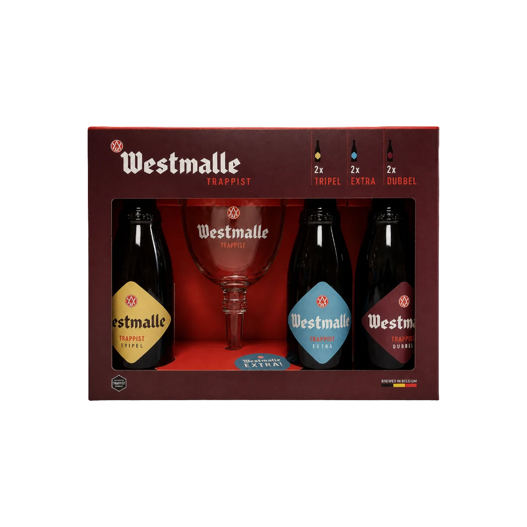 Pachet Westmalle 6+1 Pahar